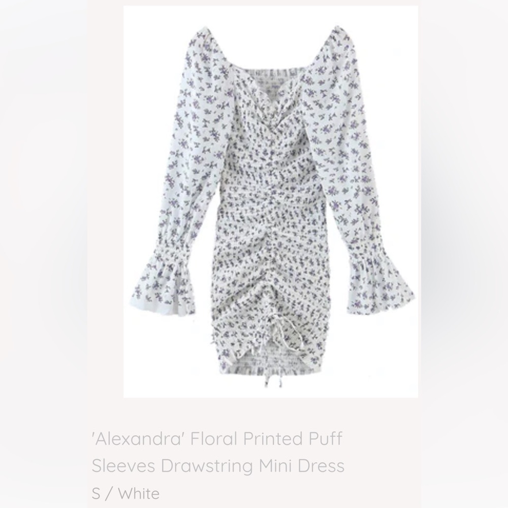 NWT Goodnight macaroon ruched dress